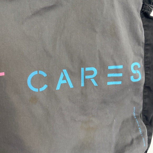 Esprit Gray Tote with Pink and Blue Accents VTG - Picture 3 of 11